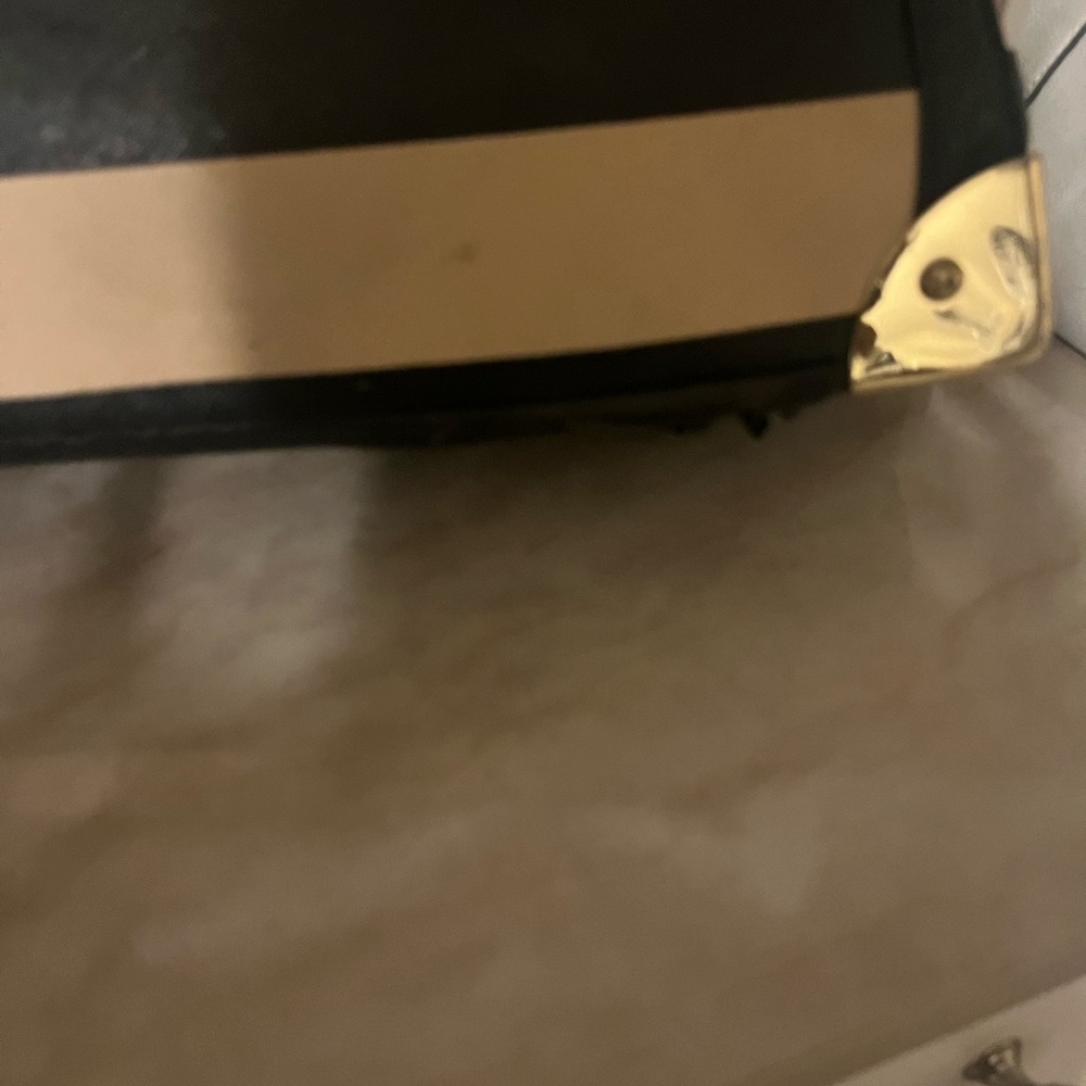 Was a limited edition Aldo’s black and cream purse